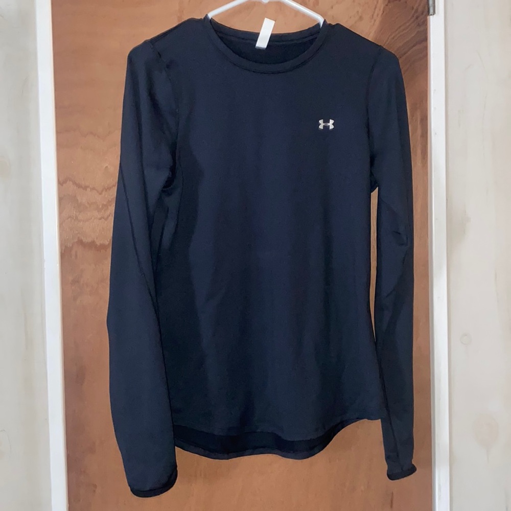 New Under Armour Cold Gear Women’s Black Long Sleeve Shirt